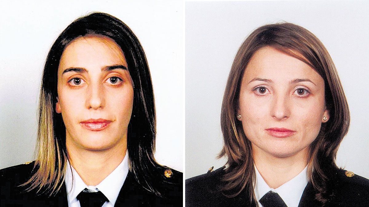 Aurora Rodríguez y Silvia Nogaledo, compañeras de piso y colegas de la Policía Nacional asesinadas en 2004. | L.N.C.