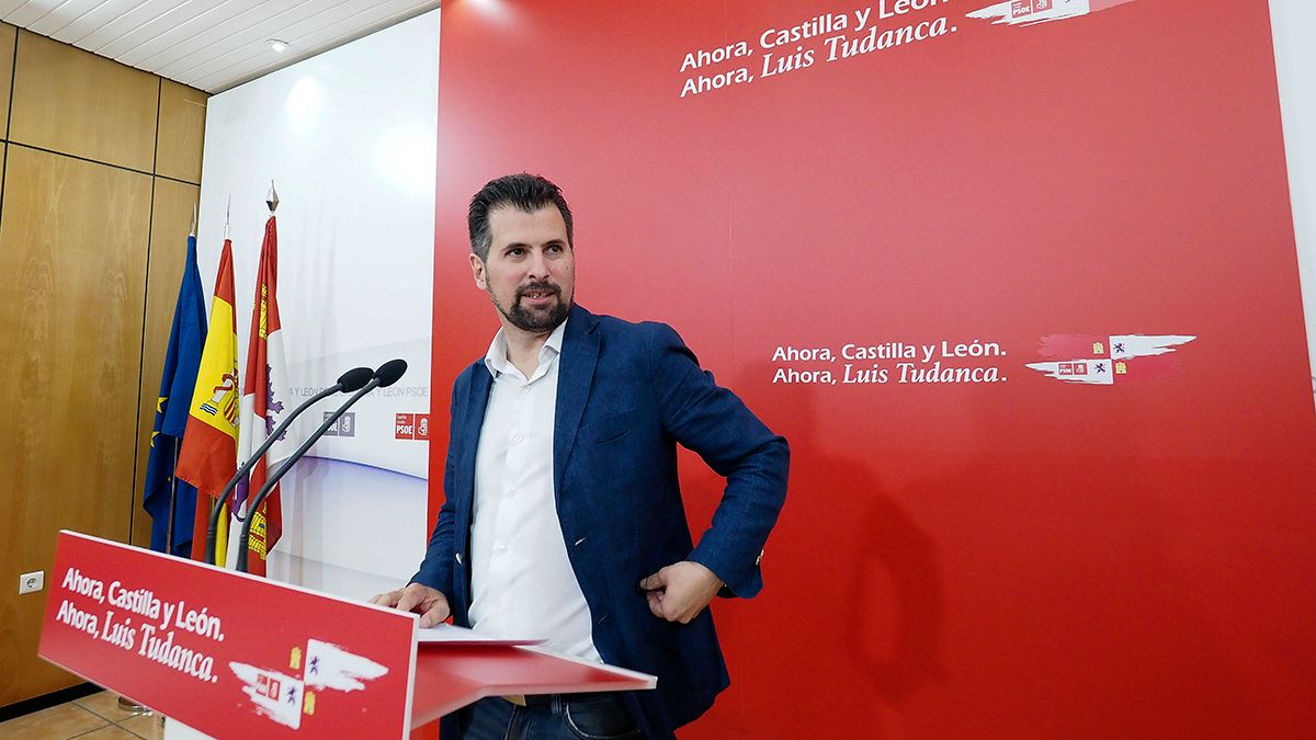 El secretario autonómico del PSOE, Luis Tudanca. | ICAL