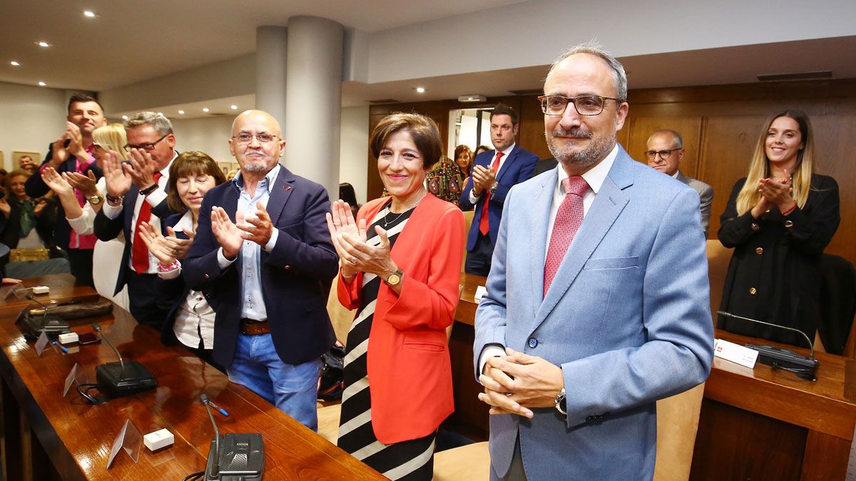 Ramón reconquista la alcaldía de Ponferrada para el PSOE. | C.S. (ICAL) Ramón reconquista la alcaldía de Ponferrada para el PSOE. | C.S. (ICAL)