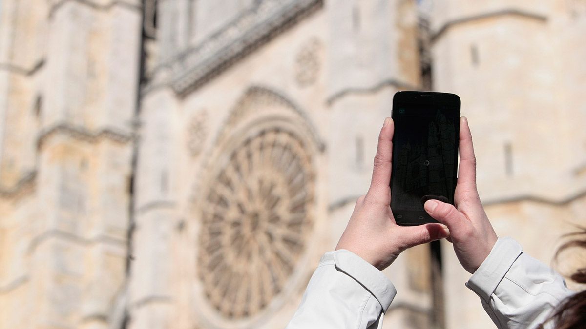 La zona de la catedral será una de las que cuente con conexión a internet. | DANIEL MARTÍN La zona de la catedral será una de las que cuente con conexión a internet. | DANIEL MARTÍN