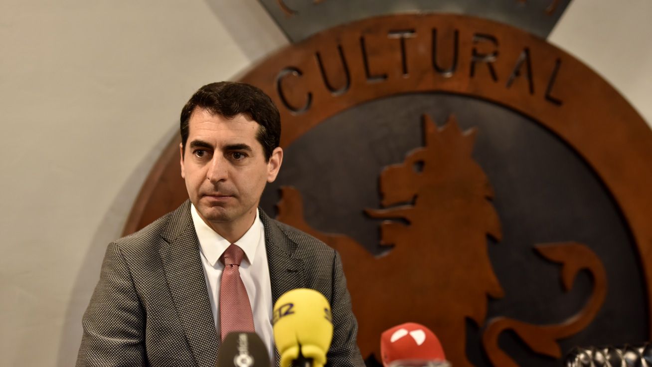 Ignacio Álvarez, durante su comparecencia este lunes. | SAÚL ARÉN