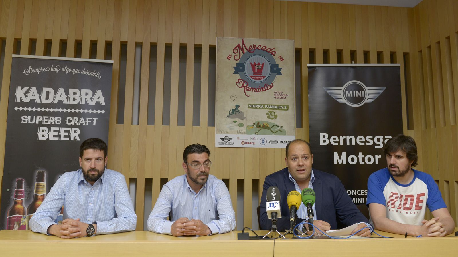 Imagen de la presentación de la sexta edición del Mercado Romántico. | MAURICIO PEÑA