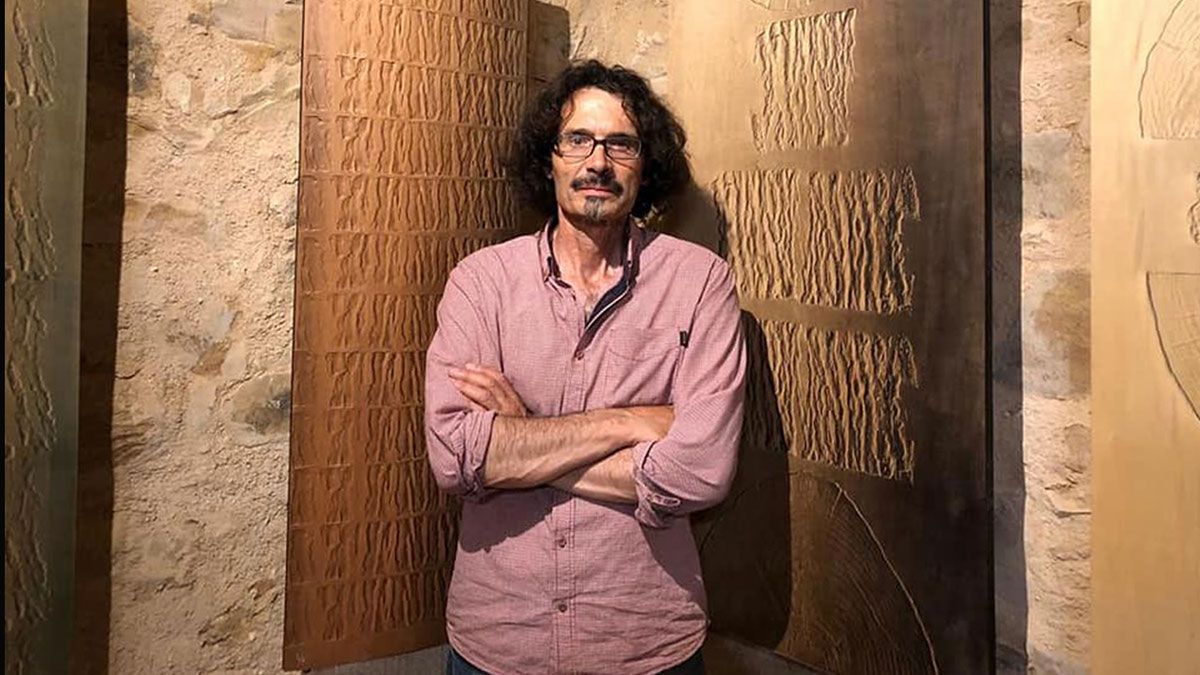 Los grabados en madera son otra faceta de la experimentación artística de Santocildes que le han supuesto importantes menciones honoríficas.