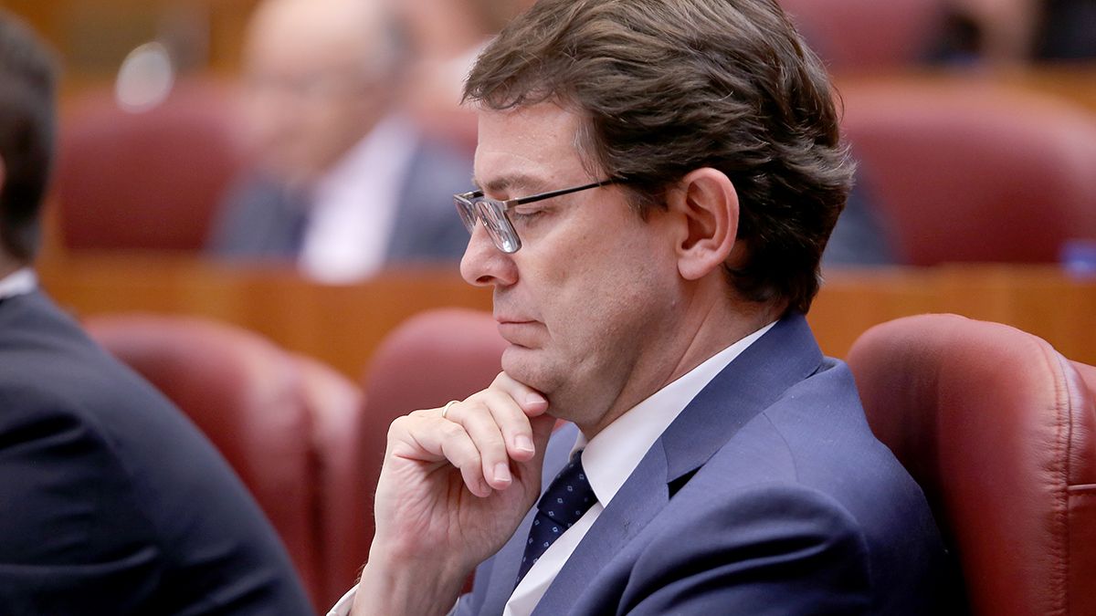 El candidato del PP a la presidencia de la Junta de Castilla y León, Alfonso Fernández Mañueco. | ICAL