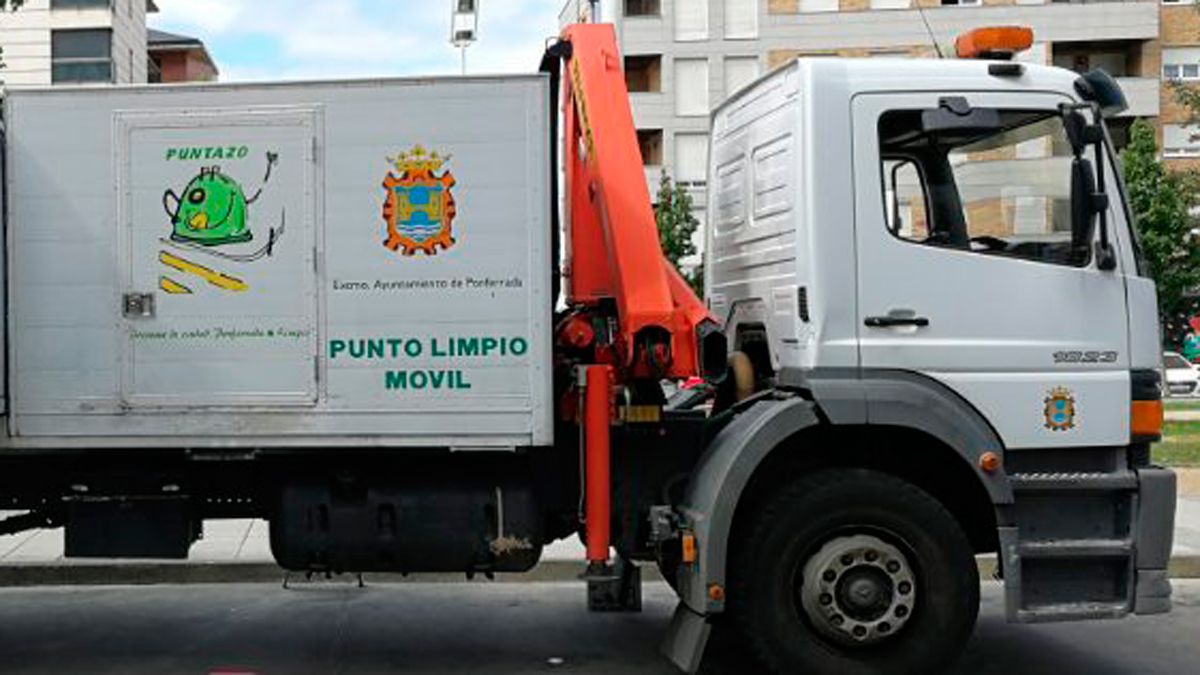 El Punto Limpio Móvil hará una parada técnica unos días.