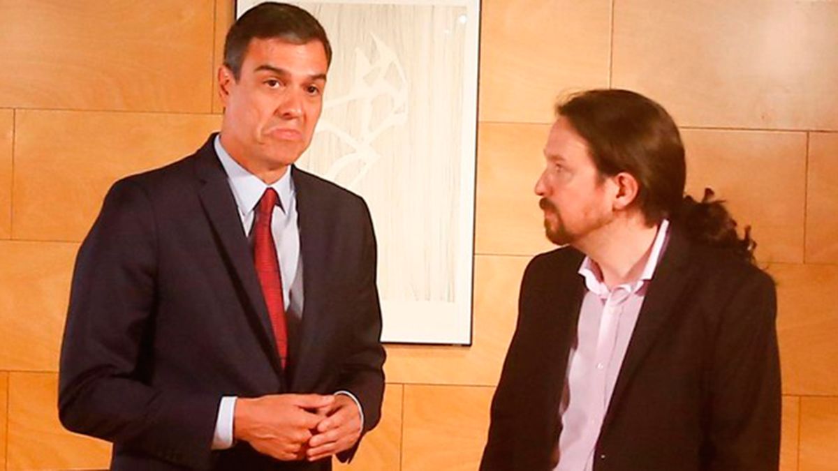 Pedro Sánchez y Pablo Iglesias. | ABC.ES