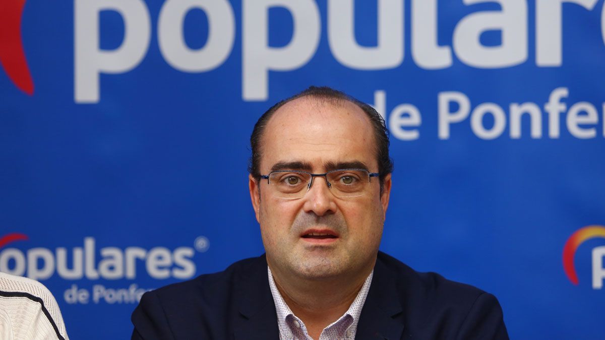 El portavoz del Partido Popular en Ponferrada, Marco Morala. | CÉSAR SÁNCHEZ (ICAL)