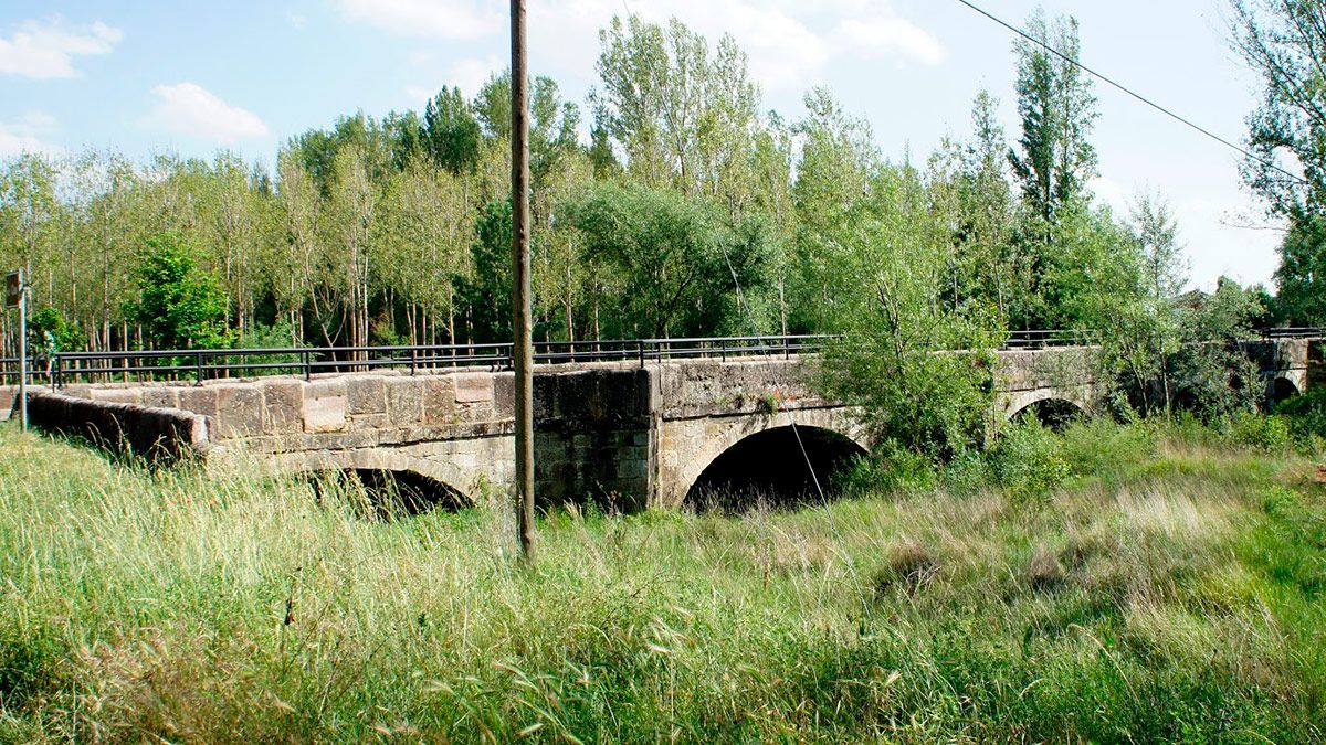 Puente de Almanza sobre el río Cea. | L. SOLERA