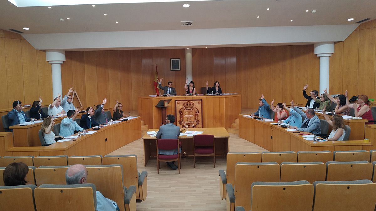 El pleno se ha celebrado en la mañana de este miércoles. | L.N.C.