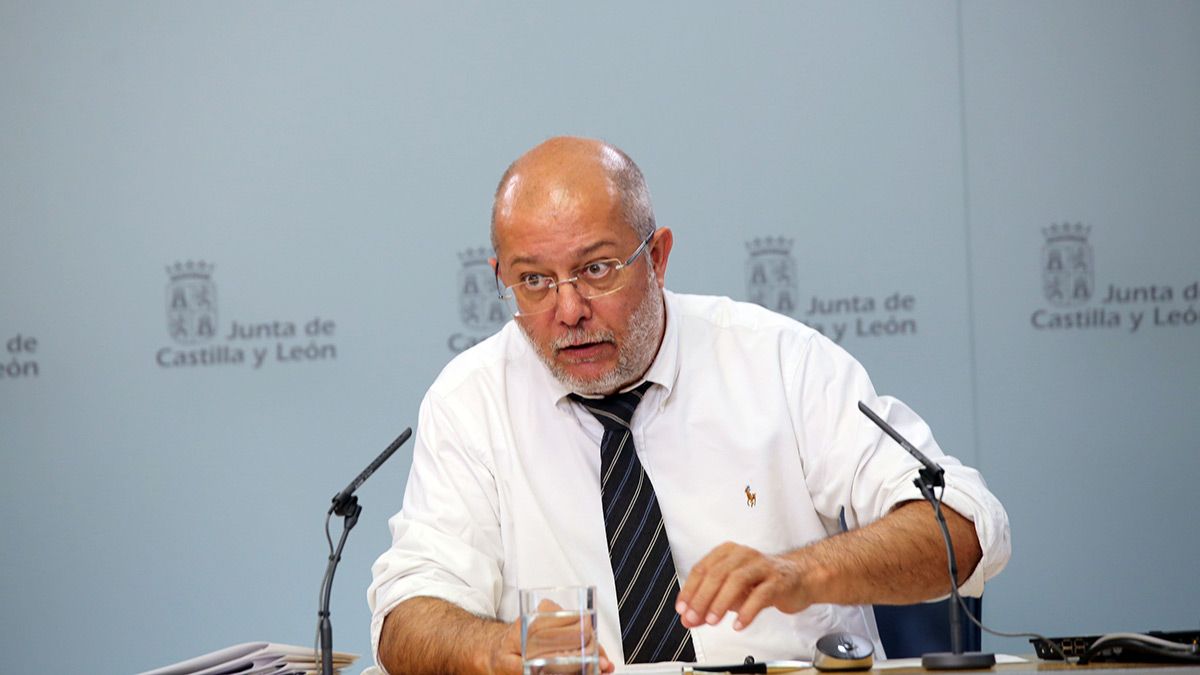 El vicepresidente de la Junta de Castilla y León, Francisco Igea. | RUBÉN CACHO (ICAL)