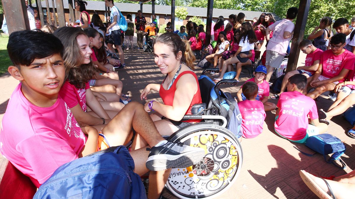 Imágenes del campamento recién abierto en Cubillos. | ICAL