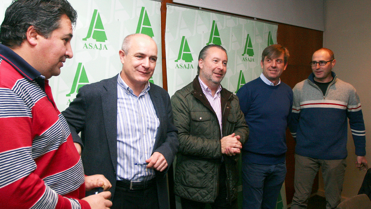 Roberto Canedo, José Antonio Turrado, Donaciano Dujo, Arsenio García Vidal y José Manuel Lobato.| César Sánchez (Ical)