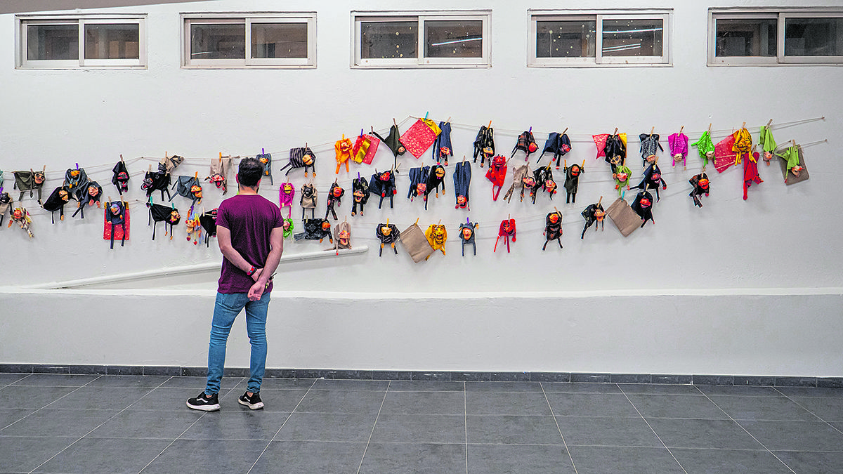 En la muestra se han podido ver un centenar de marionetas de Eduardo López Casado, junto a otras piezas del artista. | VICENTE GARCÍA