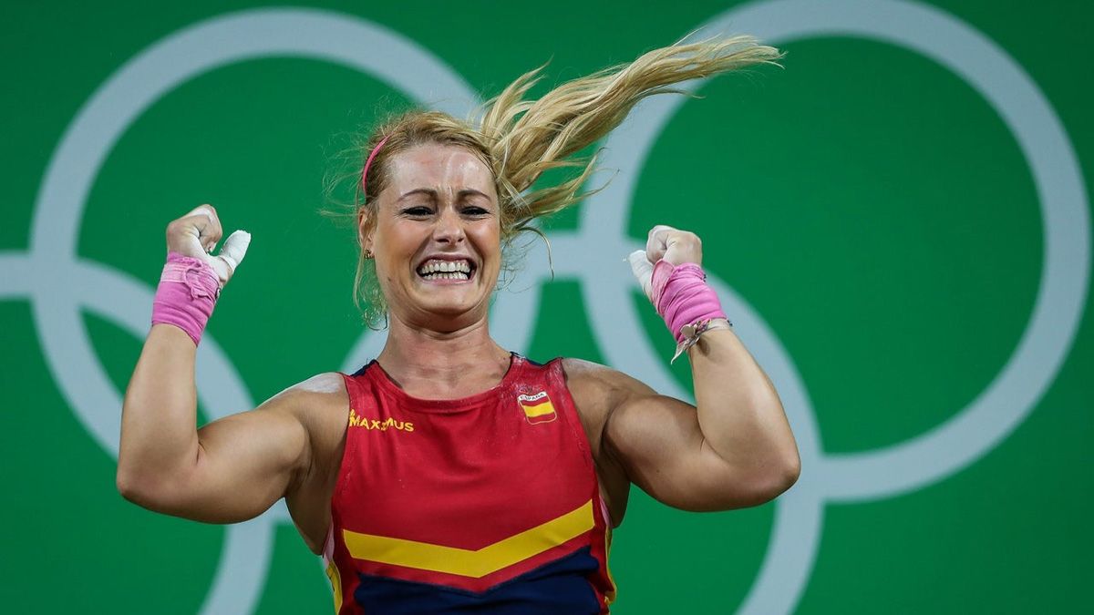 Lydia Valentín celebra su bronce en los últimos Juegos Olímpicos de Río de Janeiro. | COE