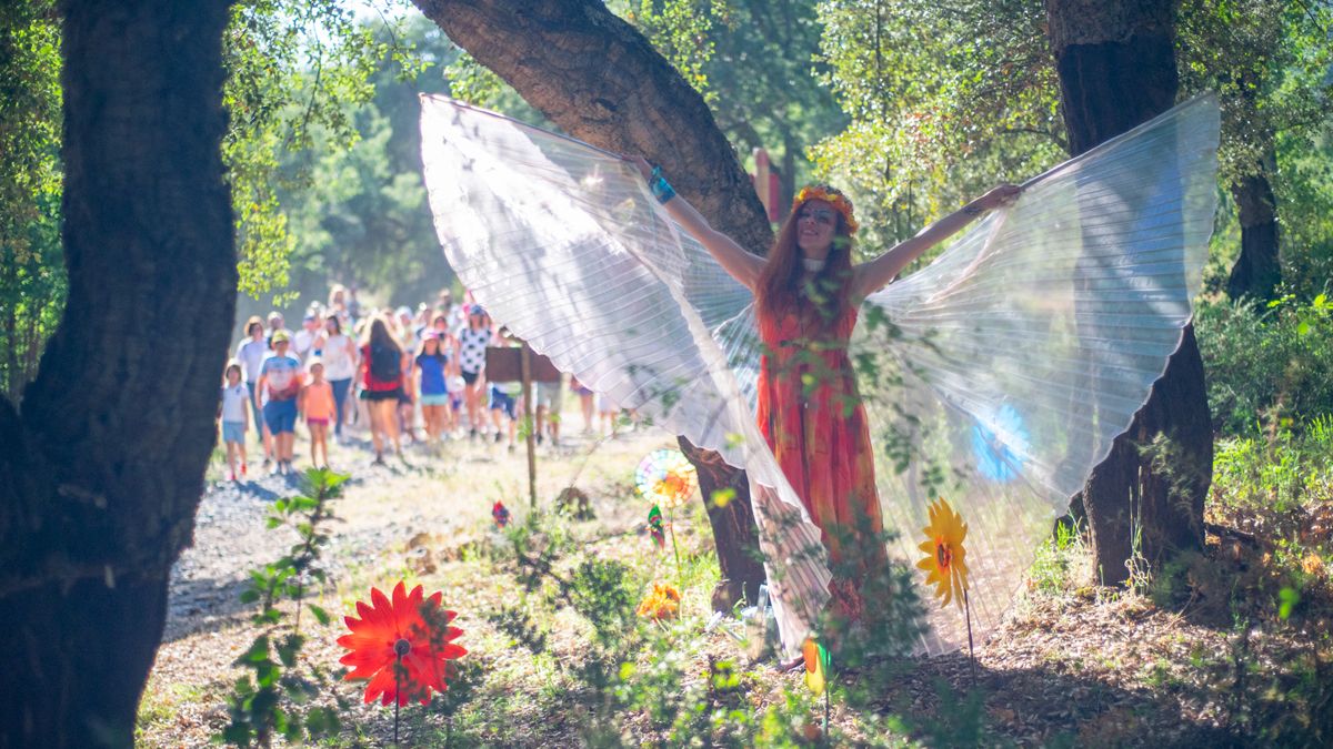 Uno de los momentos de la ruta teatralizada de este año. | DINAMIA