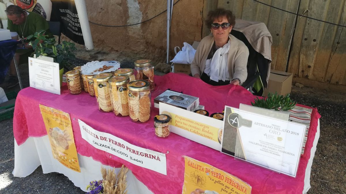 Las galletas triunfaron este fin de semana en la feria Aestiva Lancia de Villasabariego. | L.N.C.