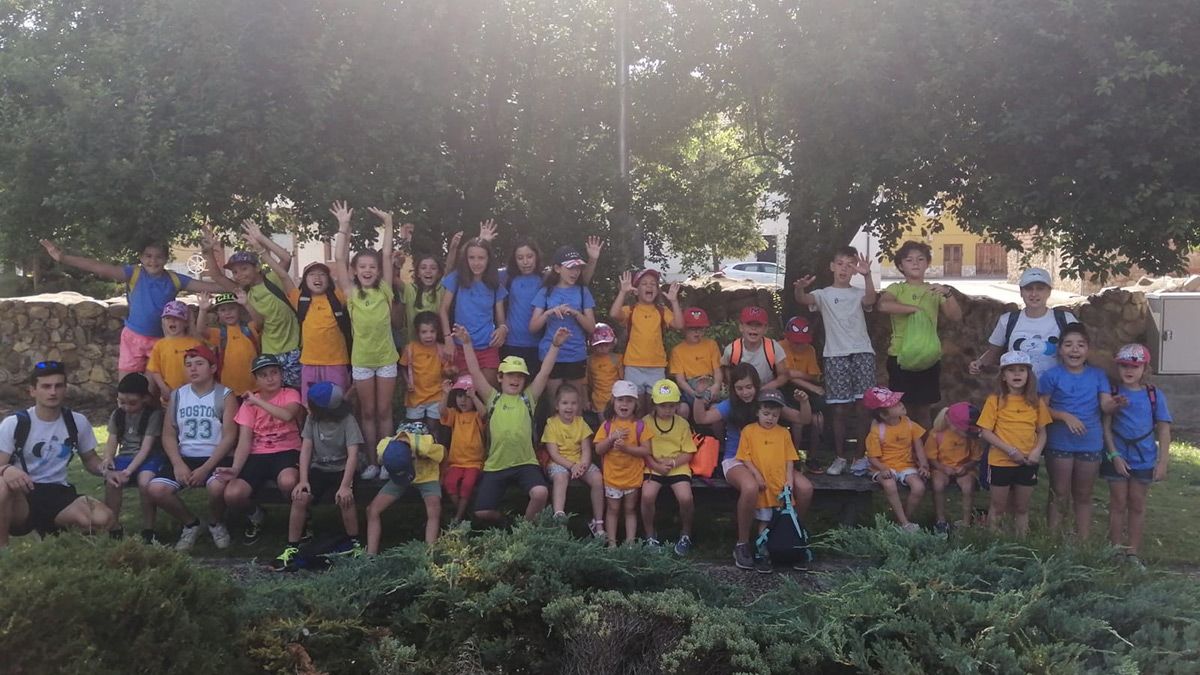 Participantes de los campamentos de los dos niveles. | L.N.C.