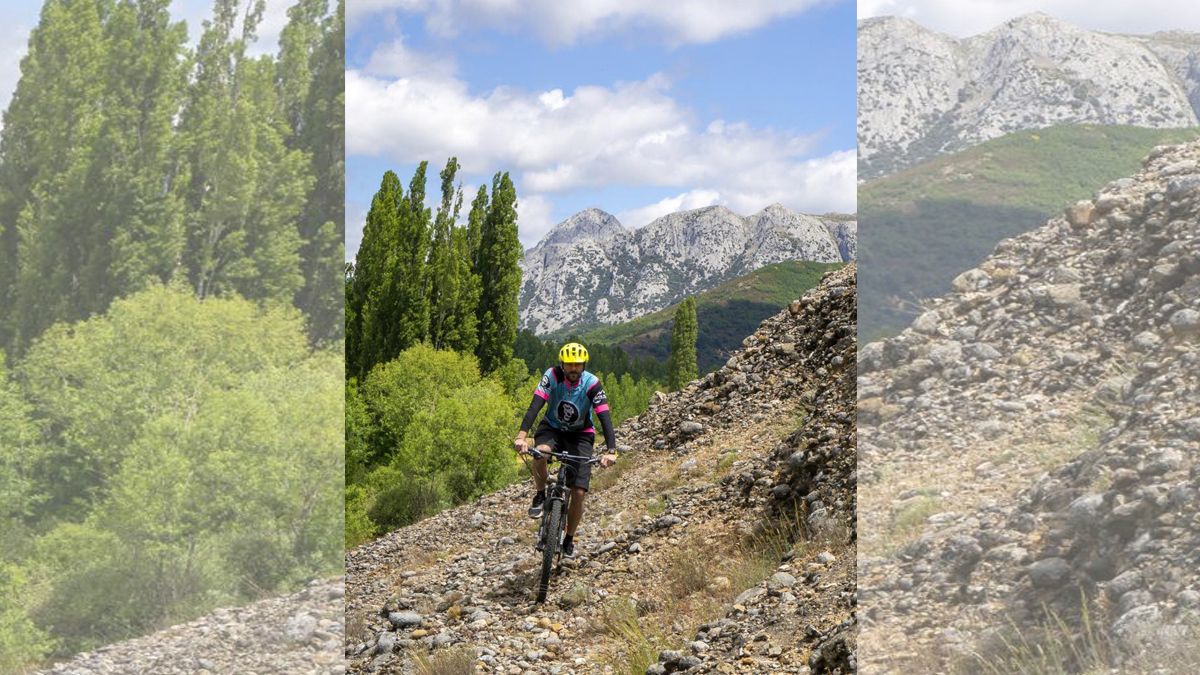 La marcha tiene como objetivo dar a conocer Curueño en bicicleta