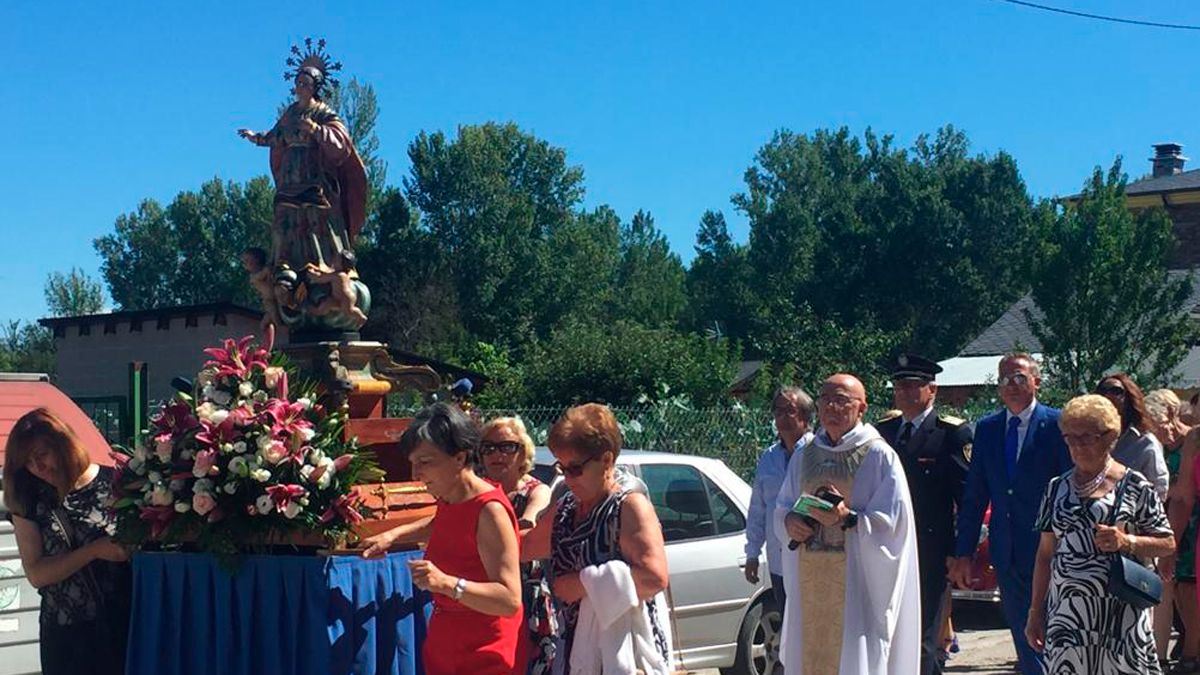 Fiestas en el barrio de Fuentesnuevas.| L.N.C.