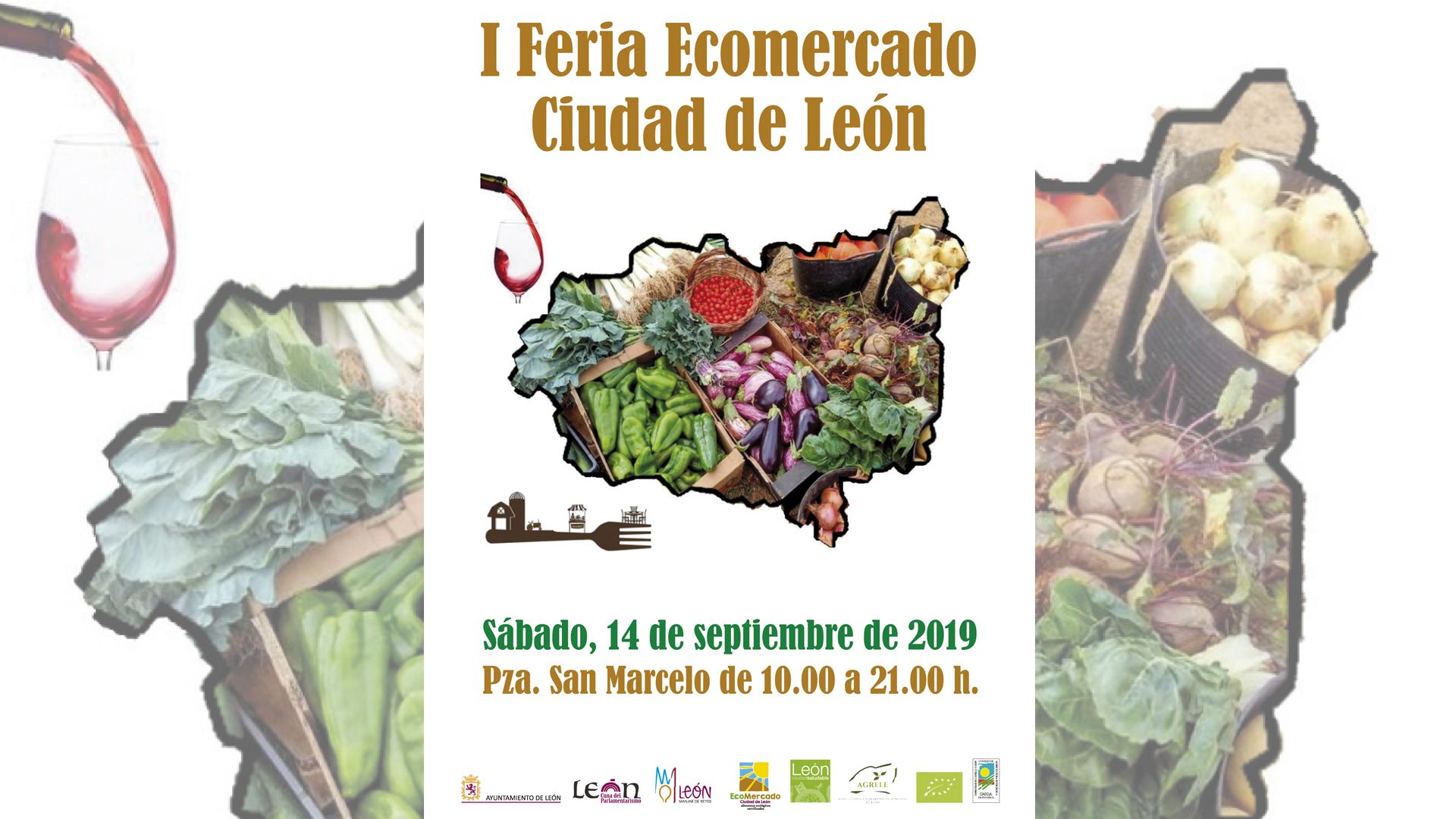 Cartel de la Feria del Ecomercado que se celebrará en septiembre. | L.N.C.