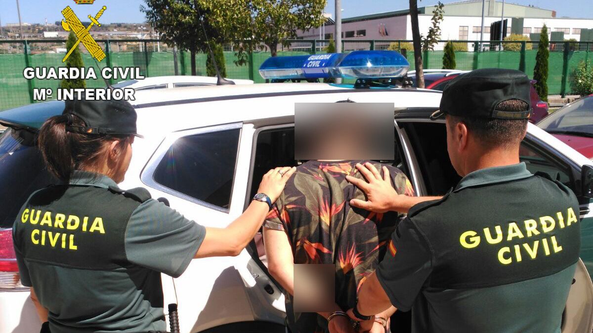 Momento de la detención. | G.C. Momento de la detención. | G.C.