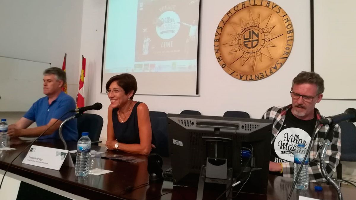 Inicio de Villar de los Mundos en la Uned de Ponferrada. | M.I.