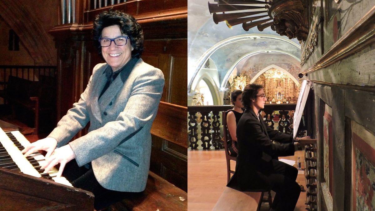 Loreto Fernández Imaz y Miguel Ángel Viñuela Solla serán protagonistas de esta segunda edición del Curso de Órgano Ibérico. | L.N.C. Loreto Fernández Imaz y Miguel Ángel Viñuela Solla serán protagonistas de esta segunda edición del Curso de Órgano Ibérico. | L.N.C.