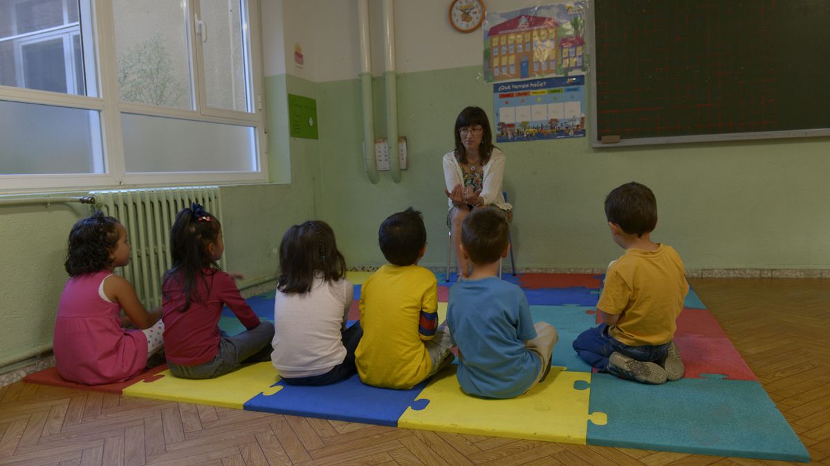 Escuela de Educación Infantil en una imagen de archivo. | MAURICIO PEÑA