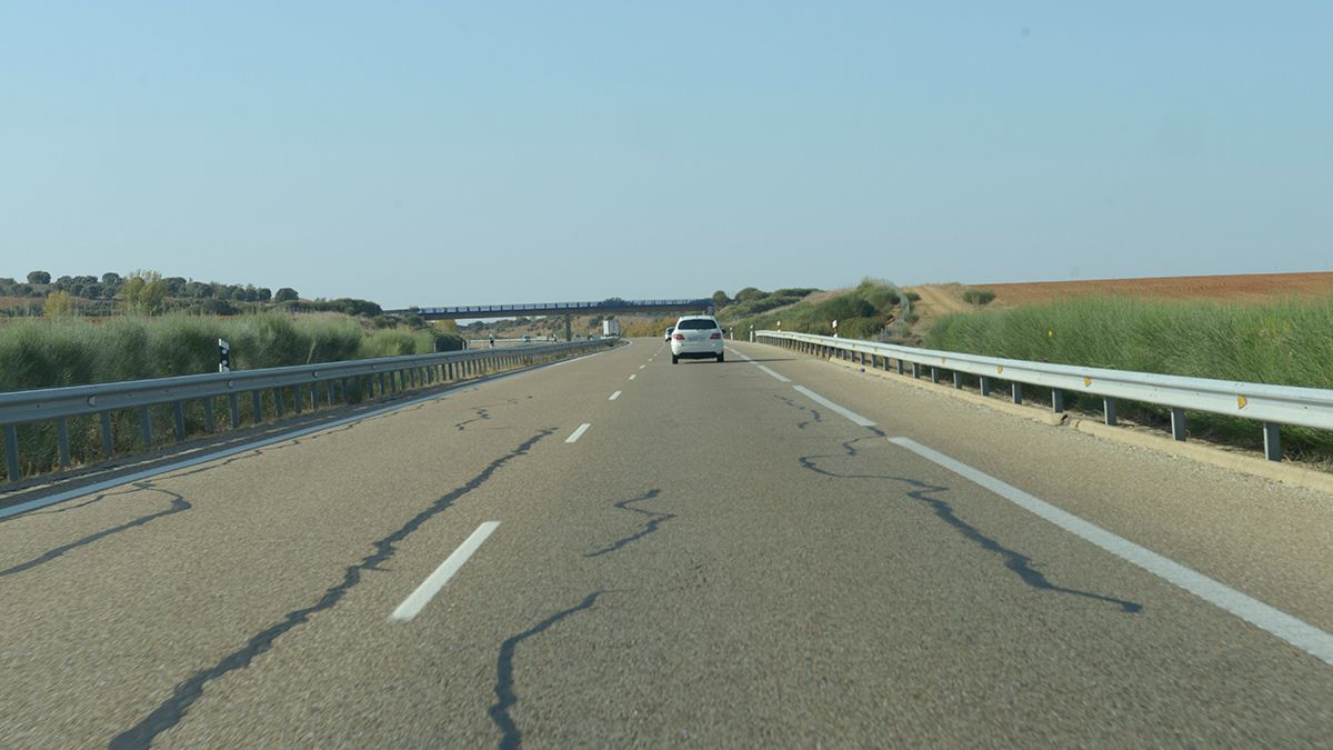 La carretera A-66 en una imagen de archivo.