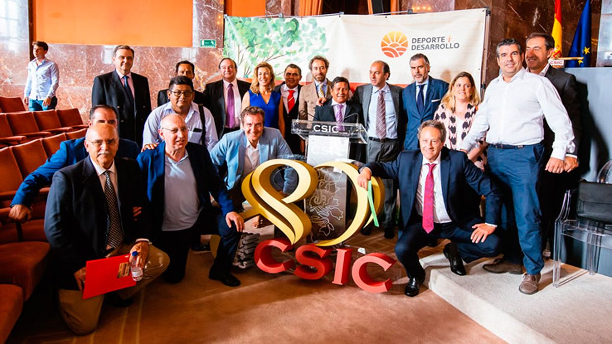 Un momento de la presentación del Proyecto Sach’a en Madrid | LNC Un momento de la presentación del Proyecto Sach’a en Madrid | LNC