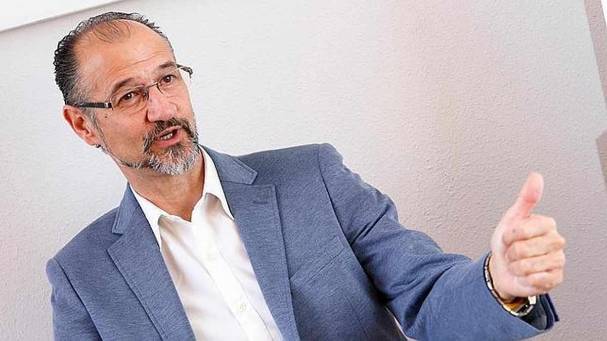 Luis Fuentes es el portavoz de Ciudadanos en las Cortes de Castilla y León. | ABC