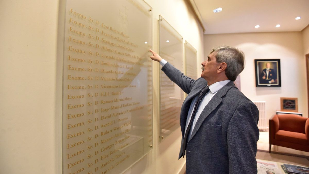 Juan Francisco García Marín, rector de la Universidad de León. | SAÚL ARÉN