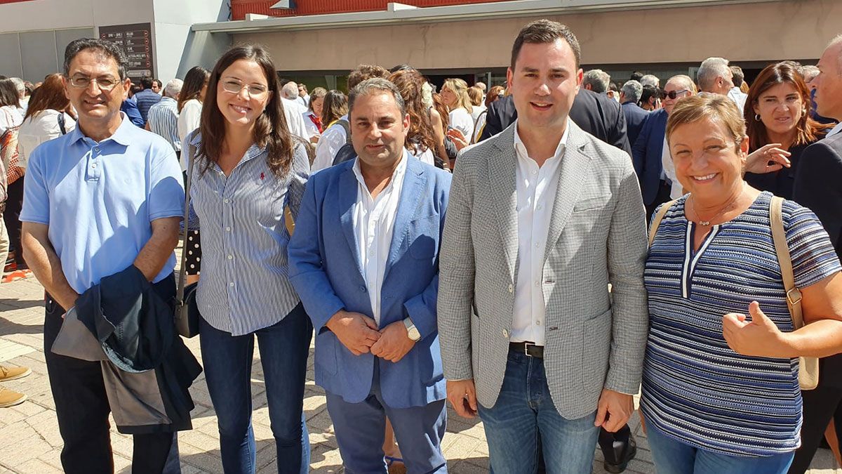 Los diputados y senadores socialistas por León. | L.N.C. Los diputados y senadores socialistas por León. | L.N.C.