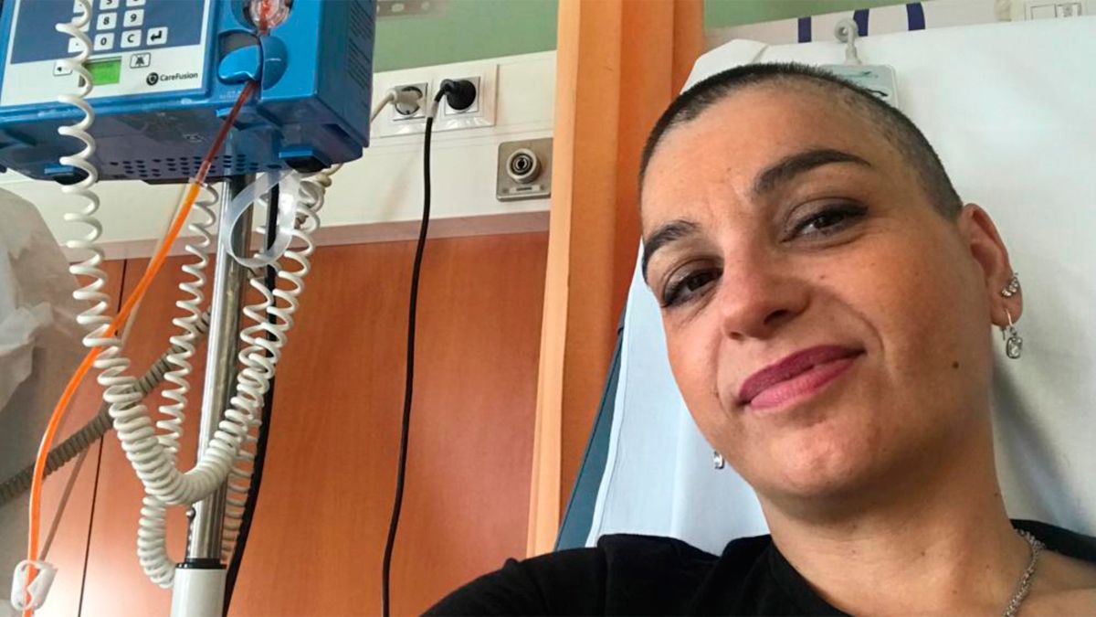 Eva María encabeza la lucha por conseguir el servicio de radioterapia.