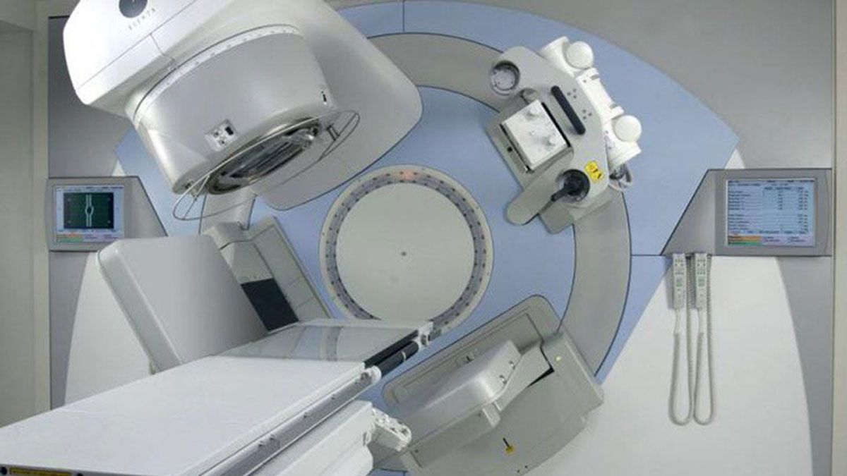 El sistema para la aplicación de los tratamientos de radioterapia. | L.N.C.