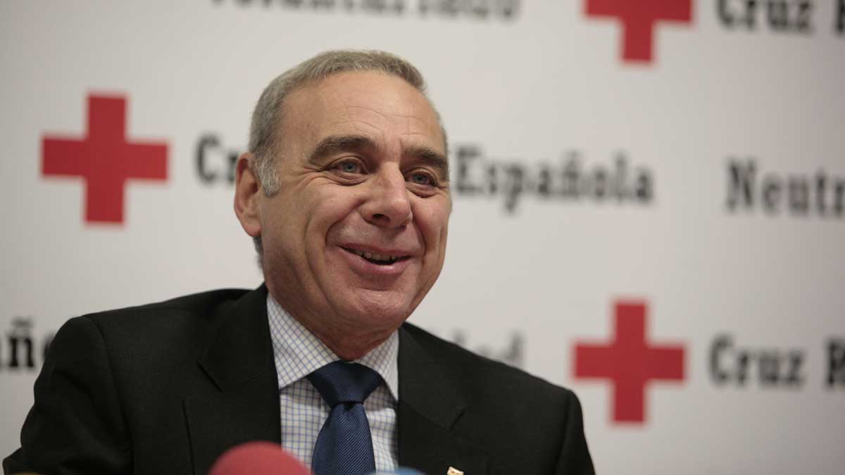 José Ignacio Luis de Páez, presidente de Cruz Roja León. | DANIEL MARTÍN