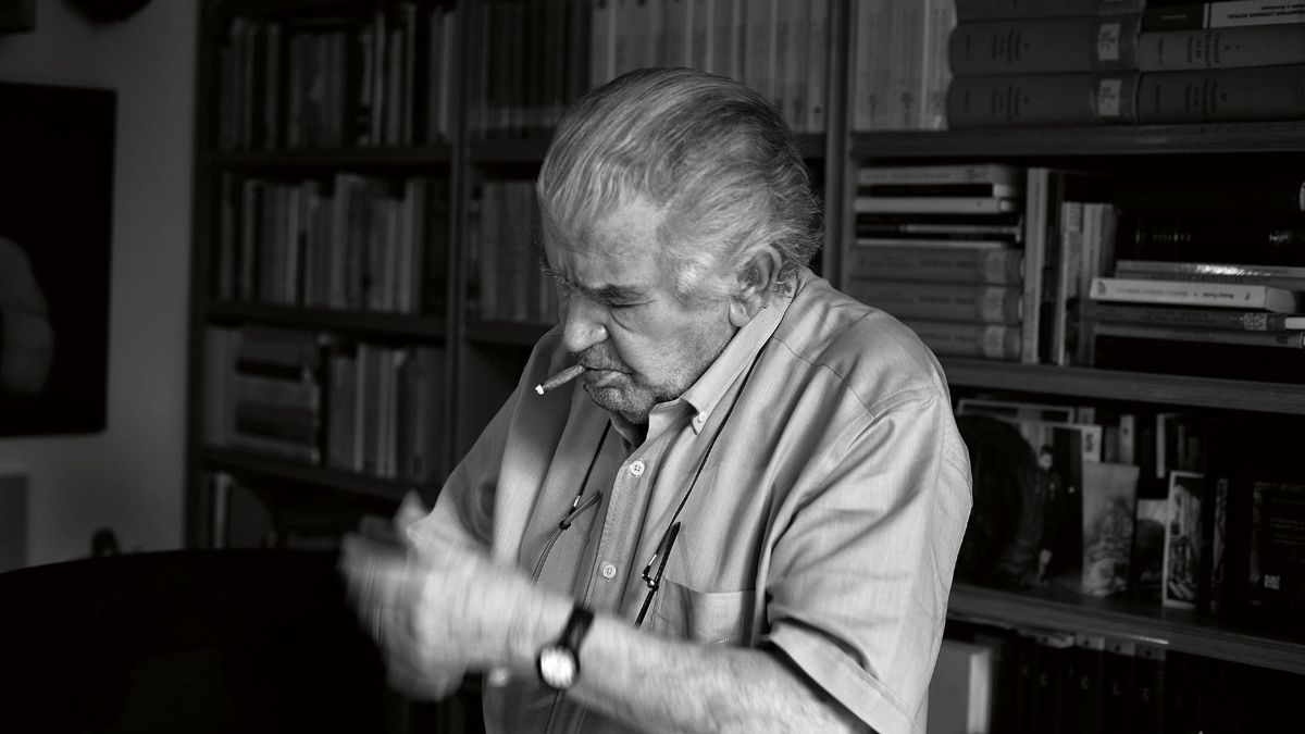 El poeta y escritor Antonio Gamoneda. | JOSÉ RAMÓN VEGA