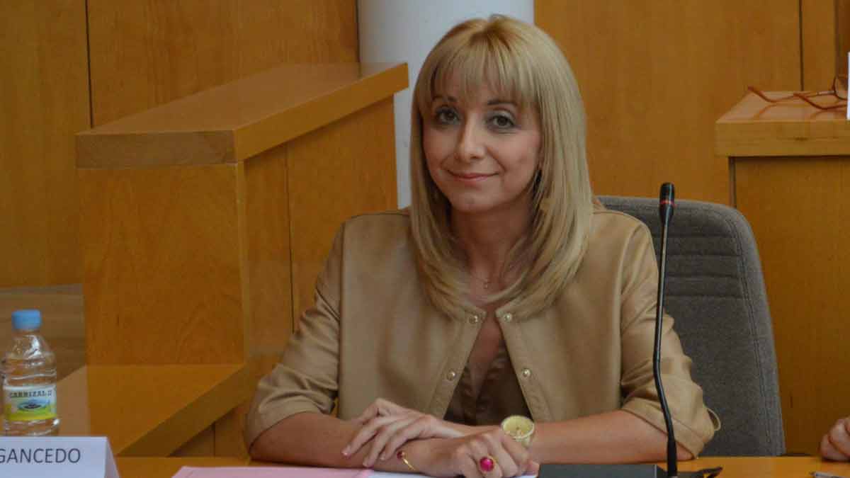 La actual alcaldesa de San Andrés del Rabanedo, María Eugenia Gancedo, en el pleno de investidura. La actual alcaldesa de San Andrés del Rabanedo, María Eugenia Gancedo, en el pleno de investidura.