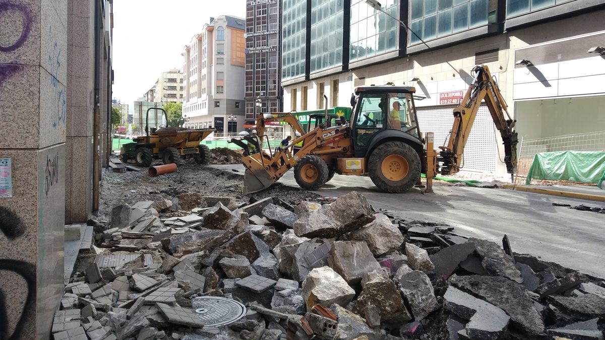 Las obras en Gómez Núñez podrían concluir antes de lo previsto. | M.I.