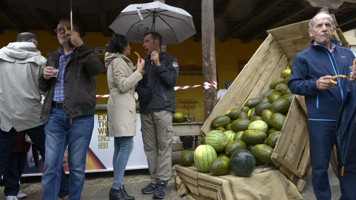La Asociación Cultural García I volvió a organizar una nueva edición de la tradicional romería de La Melonera en el centro de la ciudad. | MAURICIO PEÑA