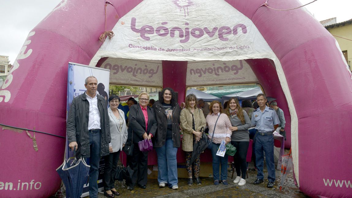 Un momento de la inauguración de Expojoven. | MAURICIO PEÑA