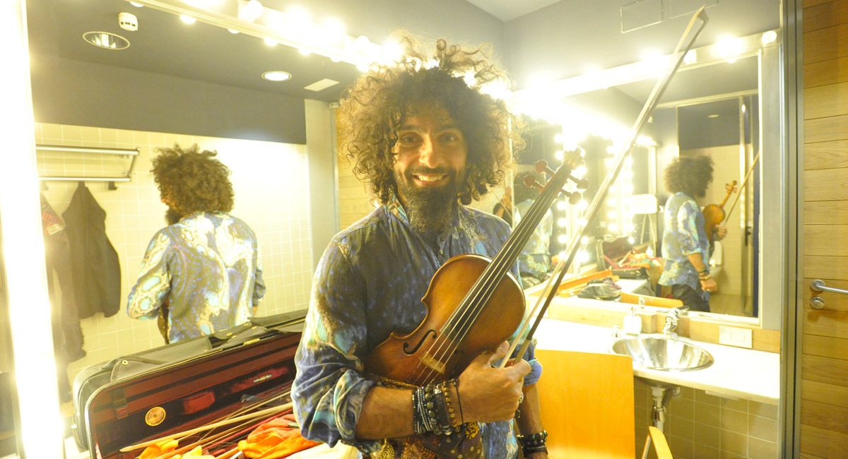 El violinista libanés Ara Malikian regresa un año después al Auditorio