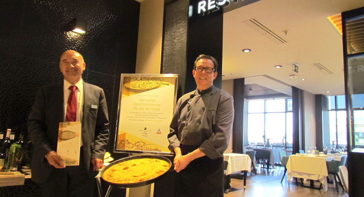 Gregorio Casares y Oswaldo López, responsables del Restaurante de El Corte Inglés de León.