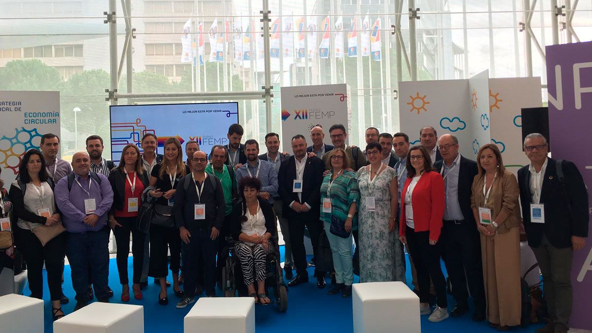 Los asistentes al consejo territorial de la FEMP. | L.N.C.