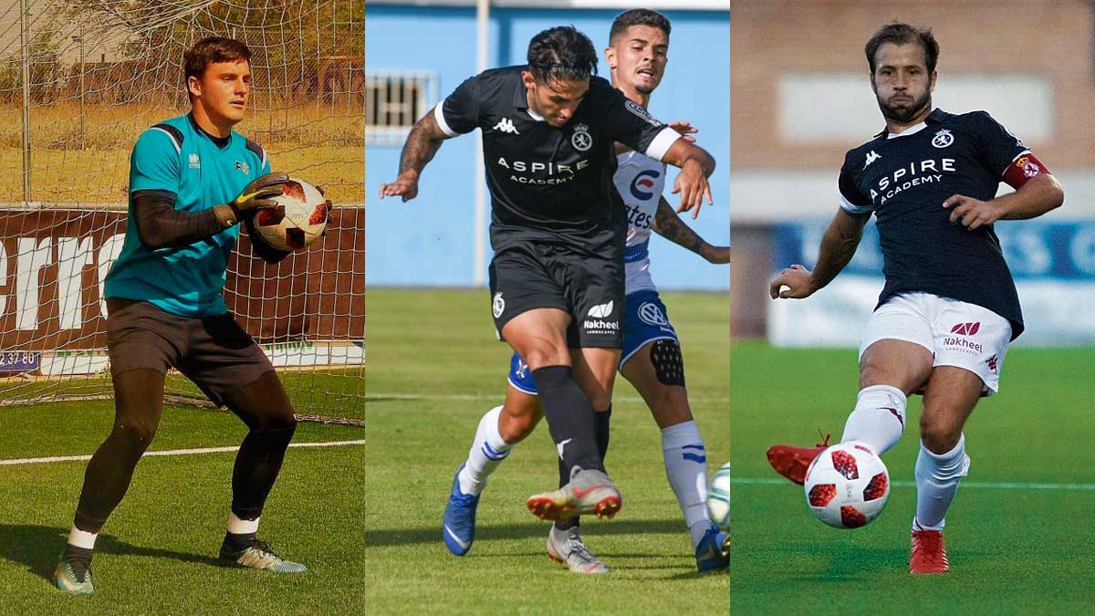 Giffard, Estellés y AntonioMartínez aún no han debutado esta temporada en partido oficial. | L.N.C.