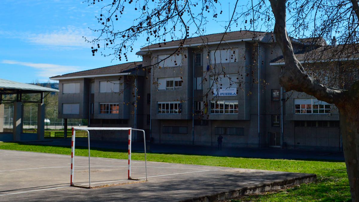 Colegio de Luis del Olmo en Ponferrada.