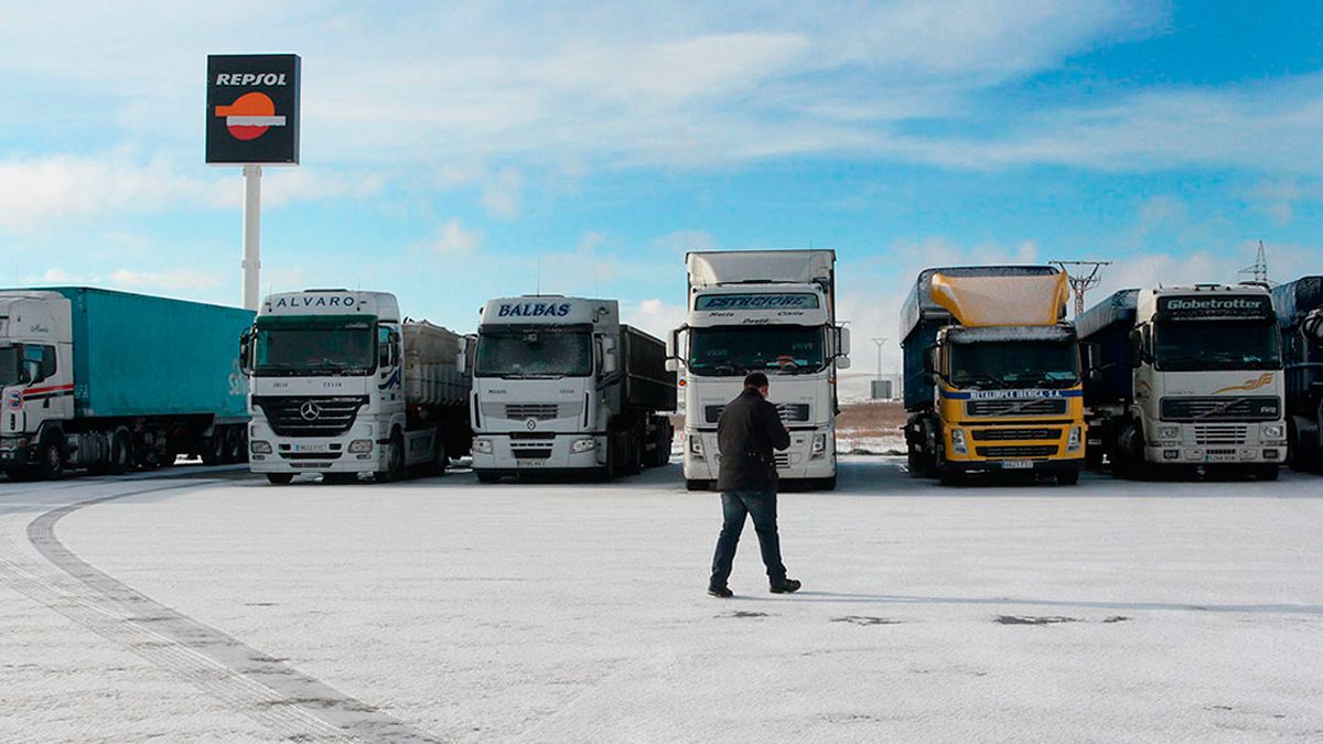 En la comarca hay unas 300 empresas que viven del sector transporte.