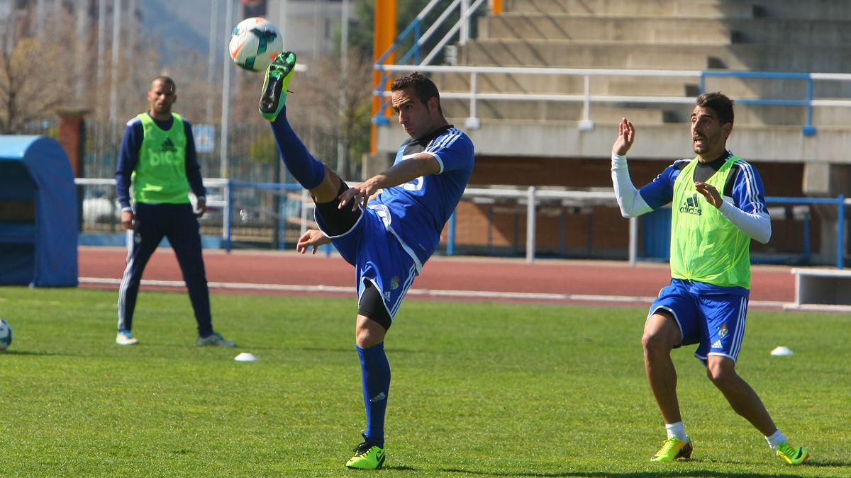 Alberto Aguilar y Carpio, durante un entrenamiento. | CÉSAR SÁNCHEZ