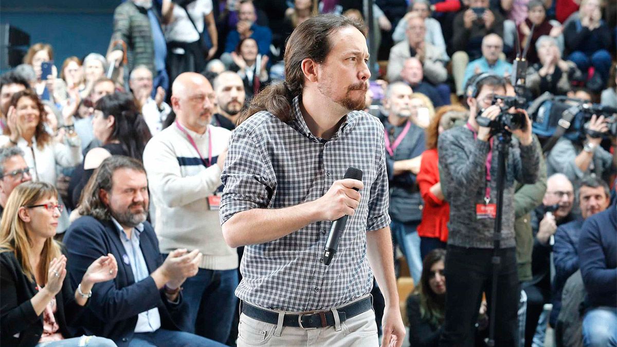 El líde de Unidas Podemos, Pablo Iglesias, en una imagen de archivo. | E.P.