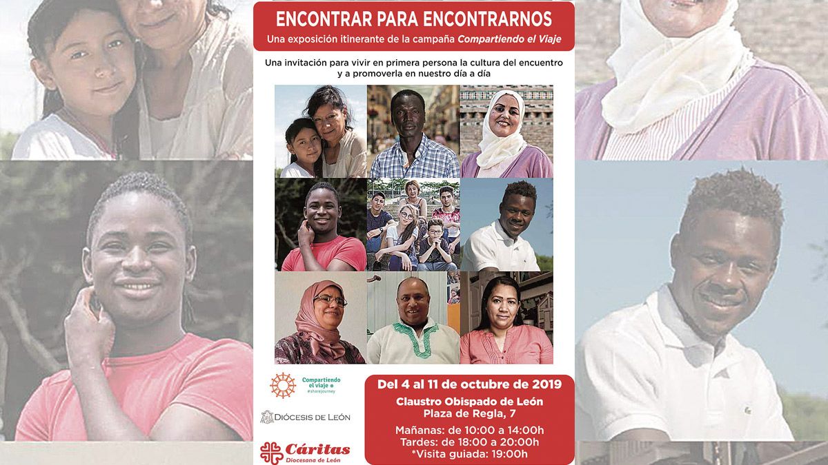 Cartel de la iniciativa de Cáritas. | L.N.C. Cartel de la iniciativa de Cáritas. | L.N.C.
